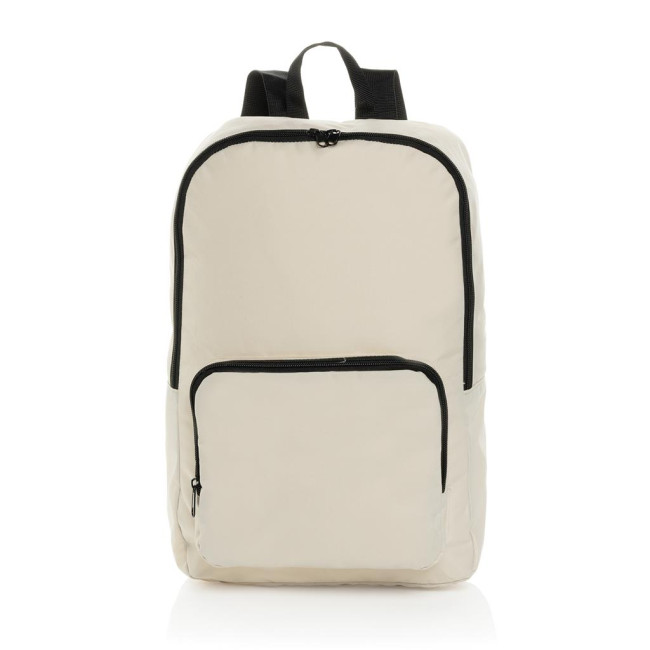 Custom Printed Dillon AWARE RPET Foldable Classic Backpack - Image 6