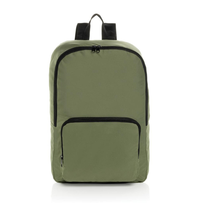 Custom Printed Dillon AWARE RPET Foldable Classic Backpack - Image 7