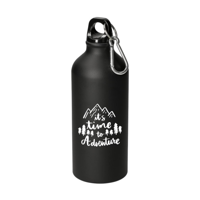 Custom Printed Matte Aluminium Bottle Sporty 0.6L