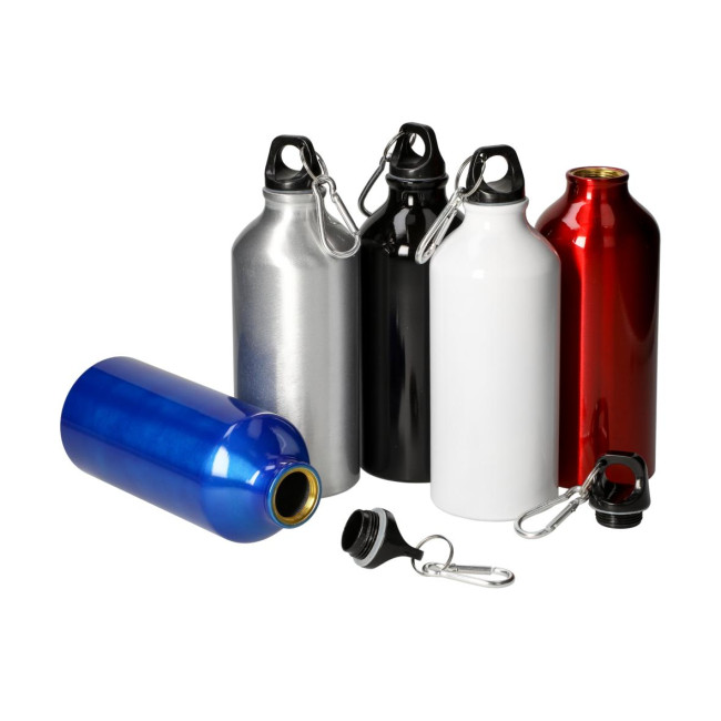 Custom Printed Aluminium Bottle Sporty 0.6L - Image 1