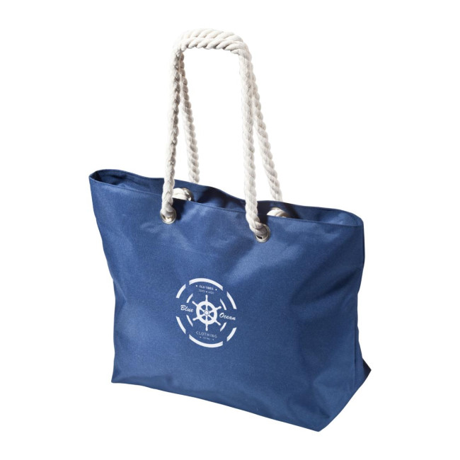 Custom Printed Miami Medium Beach Bag - Image 1