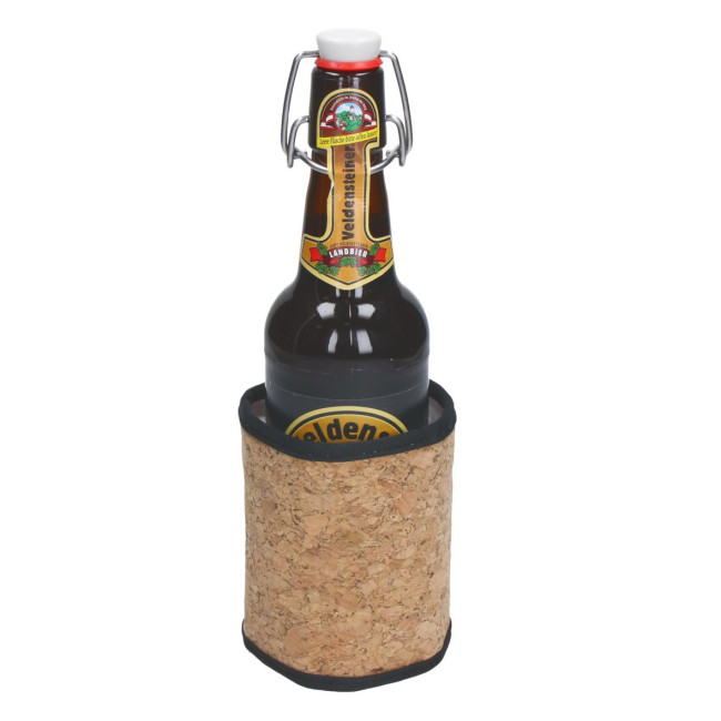 Custom Printed Small Cork Bottle Cooling Cuff - Image 1