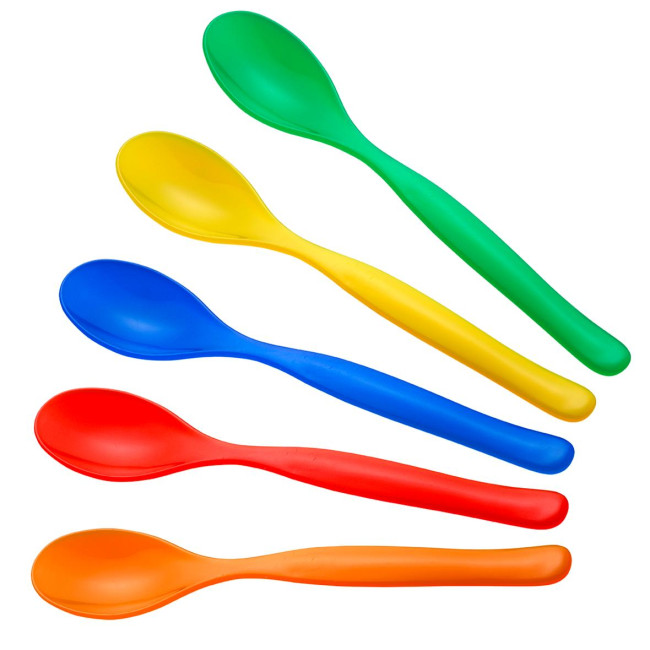 Custom Printed PP Plastic Spoon - Image 1