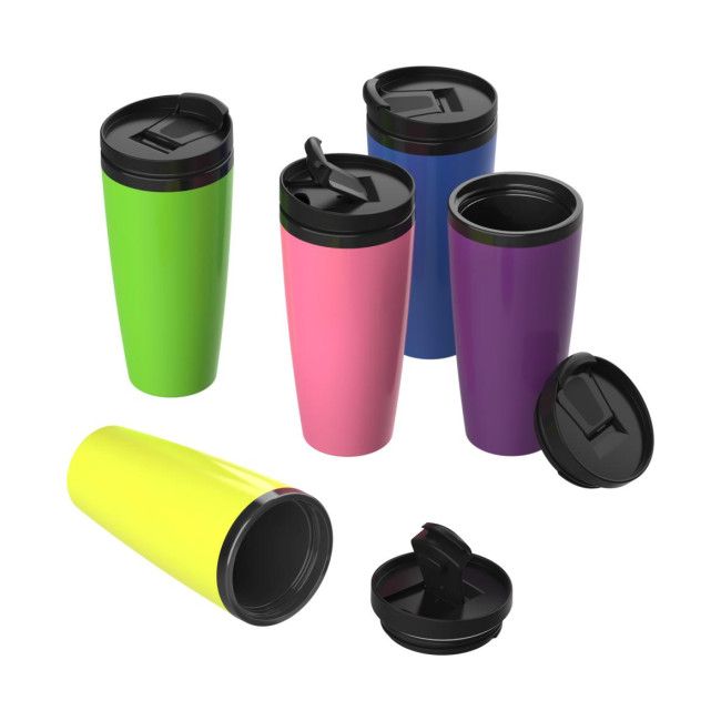 Custom Printed Insulated Plastic Travel Mug - Image 1