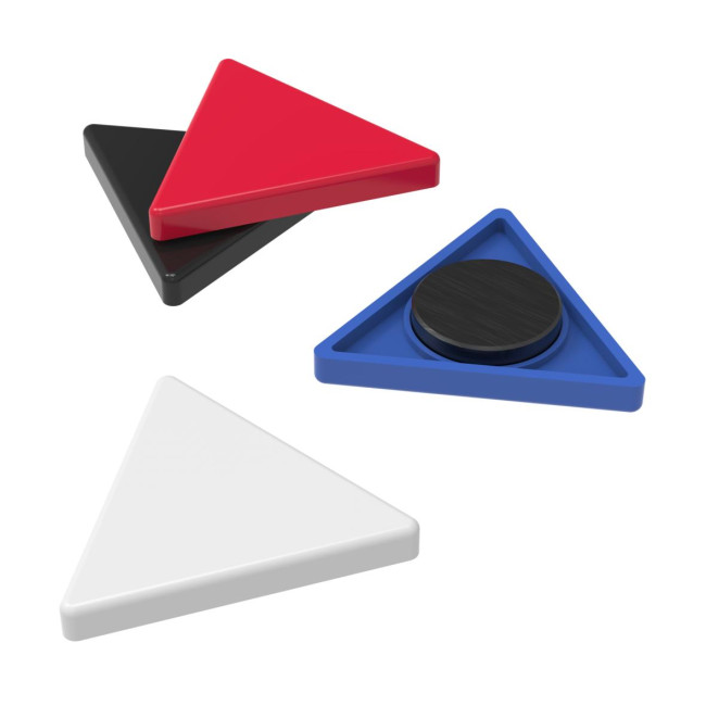 Custom Printed Triangle Magnet - Image 1