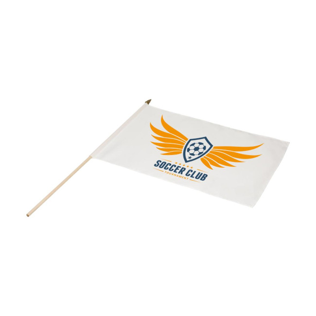 Custom Printed Wooden Flag - Image 1