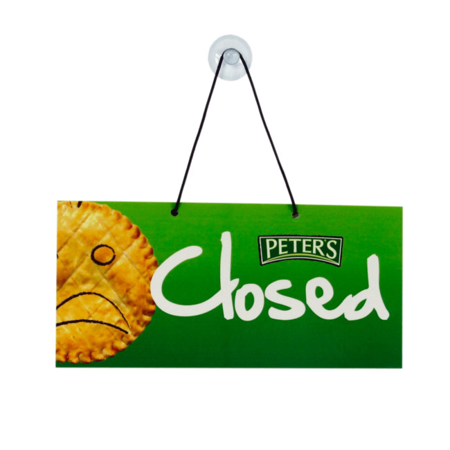 Custom Printed Misc Open and Closed Sign - Image 1