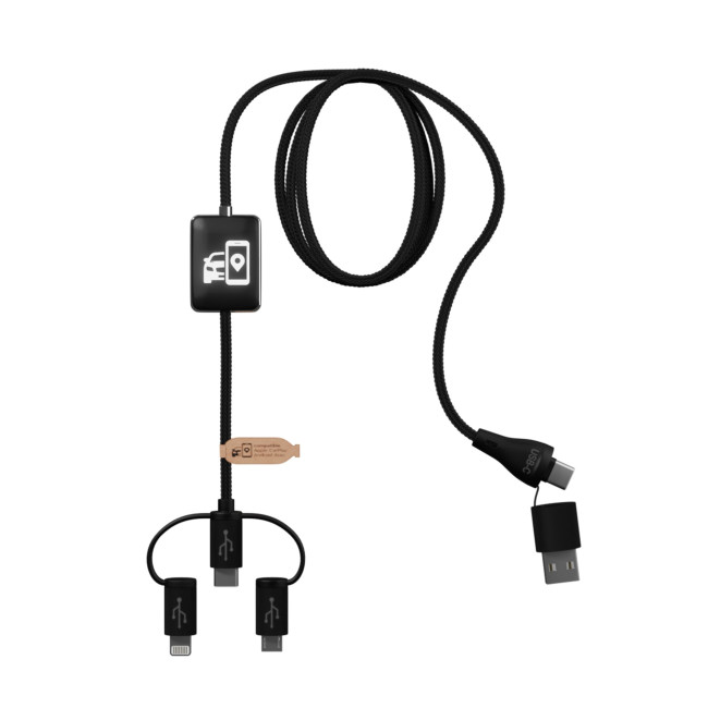 Custom Printed SCX.Design C48 Carplay 5-In-1 Charging Cable