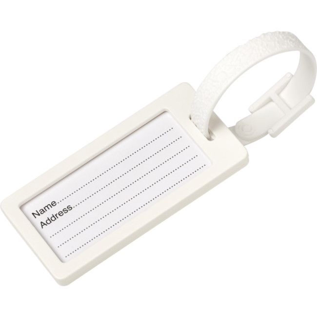 Custom Printed River Recycled Window Luggage Tag - Image 1