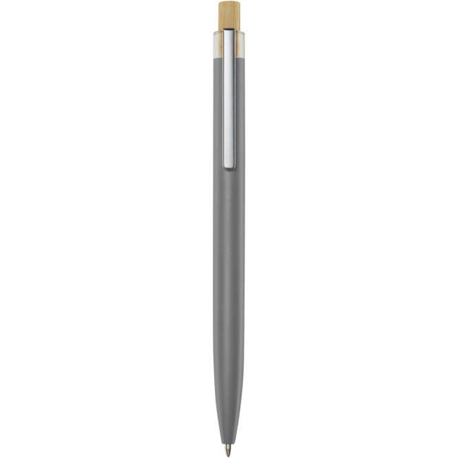 Custom Printed Nooshin Recycled Aluminium Ballpoint Pen - Image 5