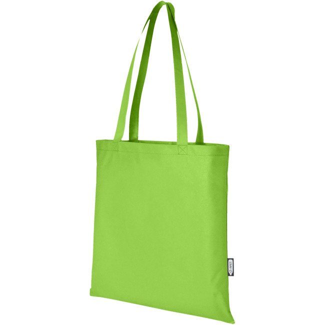 Custom Printed Zeus GRS Recycled Non-Woven Convention Tote Bag 6L - Image 2