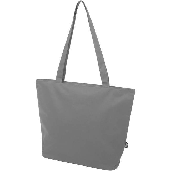 Custom Printed Panama GRS Recycled Zippered Tote Bag 20L - Image 2