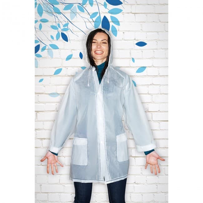 Custom Printed PEVA raincoat - Image 9