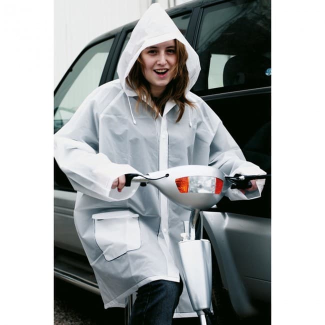 Custom Printed PEVA raincoat - Image 12