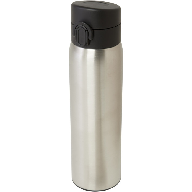 Custom Printed Sika RCS Recycled Stainless Steel Insulated Flask 450ml - Image 2