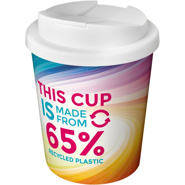 Custom Printed Brite-Americano Espresso Eco Spill-Proof Insulated Tumbler 250ml - Image 9