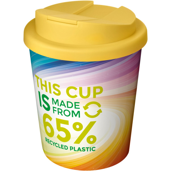 Custom Printed Brite-Americano Espresso Eco Spill-Proof Insulated Tumbler 250ml - Image 8