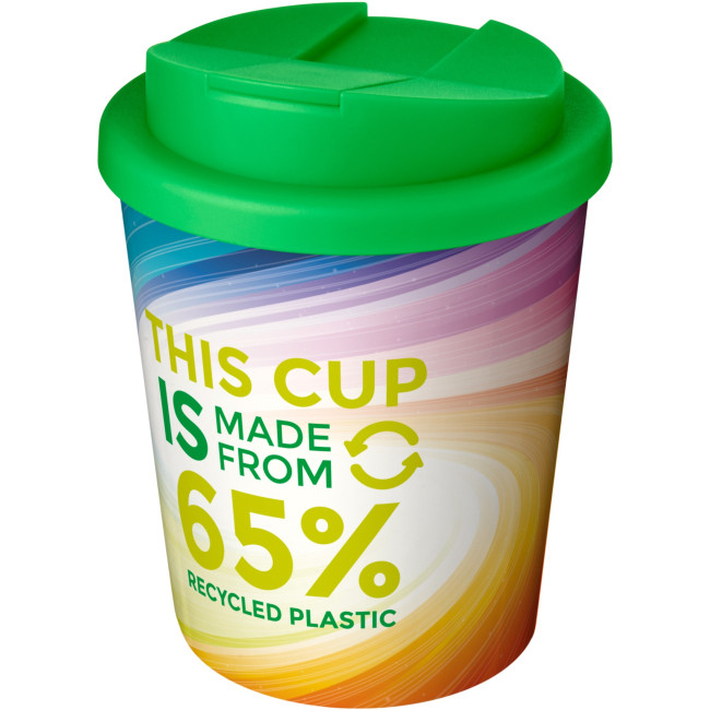 Custom Printed Brite-Americano Espresso Eco Spill-Proof Insulated Tumbler 250ml - Image 3