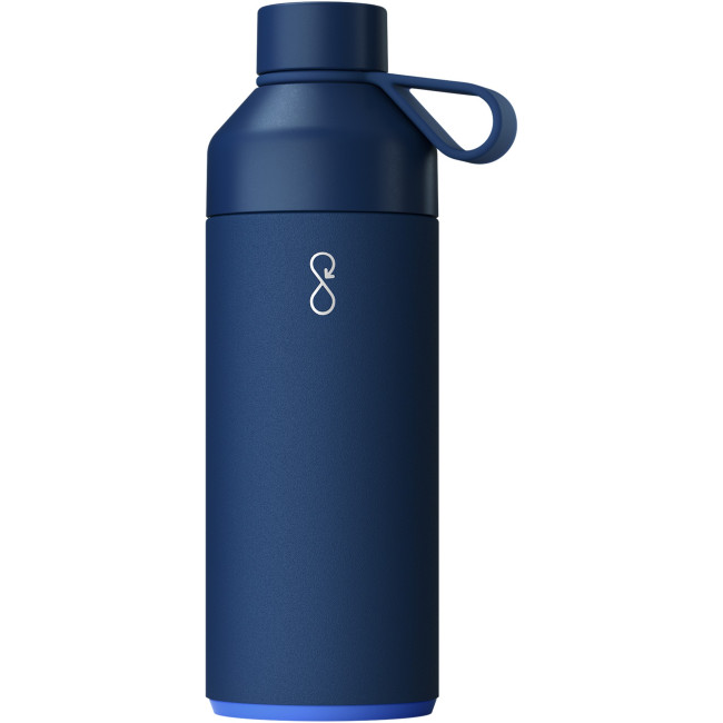 Custom Printed Big Ocean Bottle Vacuum Insulated Water Bottle 1000ml - Image 5