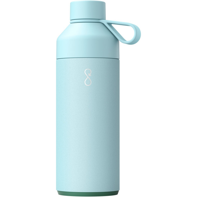 Custom Printed Big Ocean Bottle Vacuum Insulated Water Bottle 1000ml - Image 4