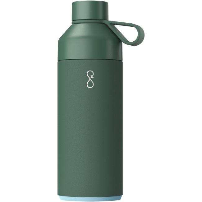 Custom Printed Big Ocean Bottle Vacuum Insulated Water Bottle 1000ml - Image 3