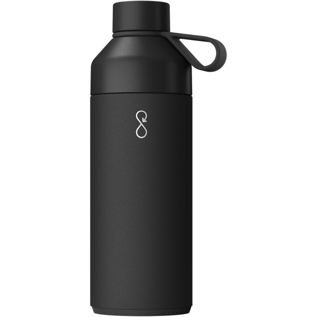 Custom Printed Big Ocean Bottle Vacuum Insulated Water Bottle 1000ml - Image 2