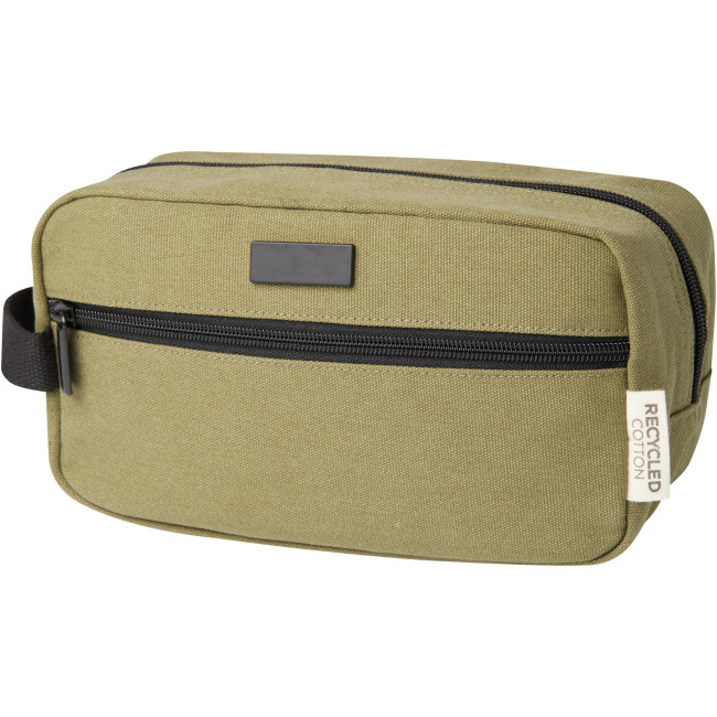 Custom Printed Joey GRS Recycled Canvas Travel Accessory Pouch Bag 3.5L - Image 3