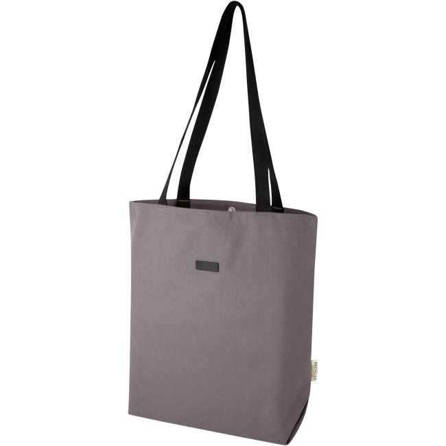 Custom Printed Joey GRS Recycled Canvas Versatile Tote Bag 14L - Image 2