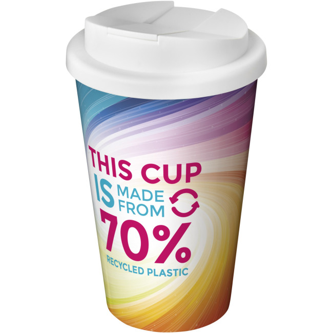 Custom Printed Brite-Americano Eco 350 ml Spill-Proof Insulated Tumbler - Image 9