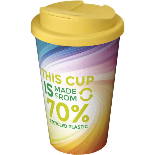 Custom Printed Brite-Americano Eco 350 ml Spill-Proof Insulated Tumbler - Image 8