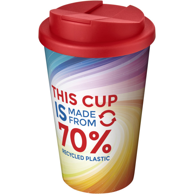 Custom Printed Brite-Americano Eco 350 ml Spill-Proof Insulated Tumbler - Image 7