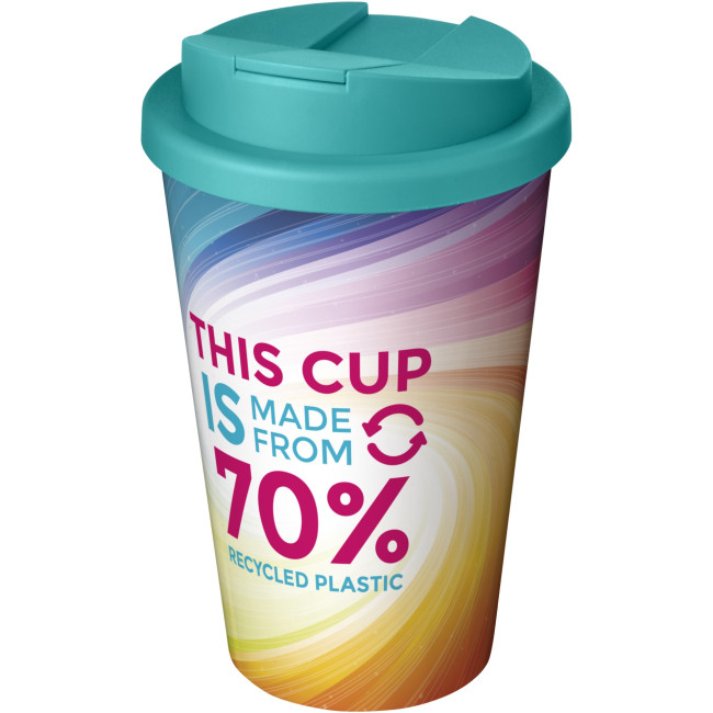 Custom Printed Brite-Americano Eco 350 ml Spill-Proof Insulated Tumbler - Image 5