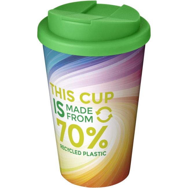 Custom Printed Brite-Americano Eco 350 ml Spill-Proof Insulated Tumbler - Image 3