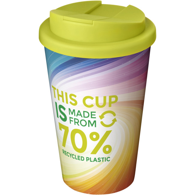 Custom Printed Brite-Americano Eco 350 ml Spill-Proof Insulated Tumbler - Image 2