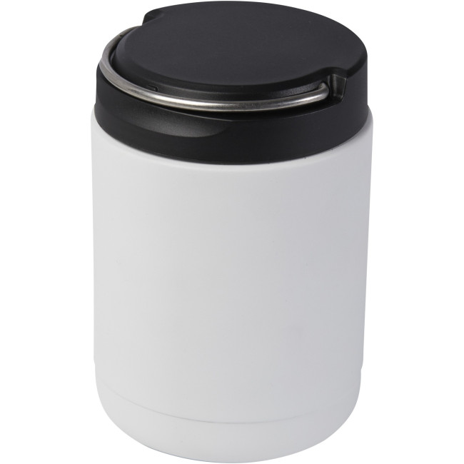 Custom Printed Doveron 500 ml Recycled Stainless Steel Insulated Lunch Pot - Image 4