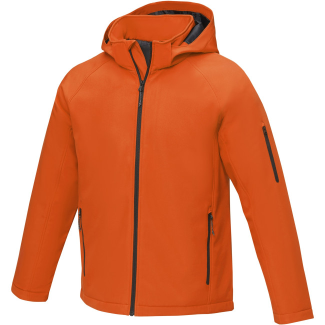 Custom Printed Notus Men's Padded Softshell Jacket - Image 2