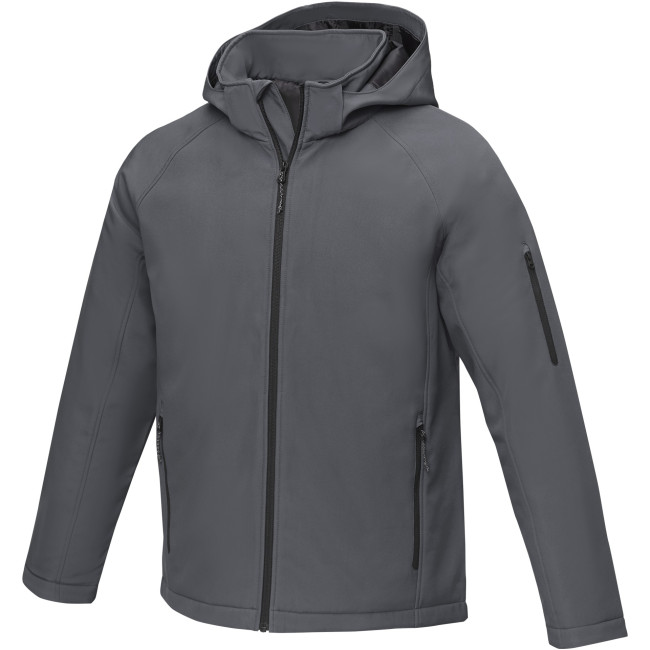 Custom Printed Notus Men's Padded Softshell Jacket - Image 5