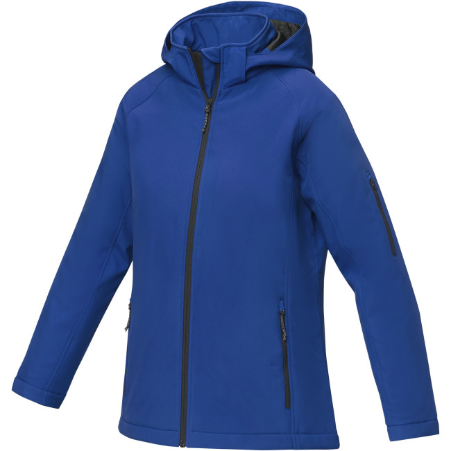 Custom Printed Notus Women's Padded Softshell Jacket - Image 4