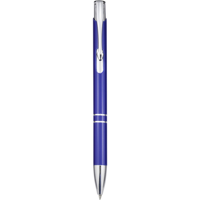 Custom Printed Moneta Recycled Aluminium Ballpoint Pen - Image 7