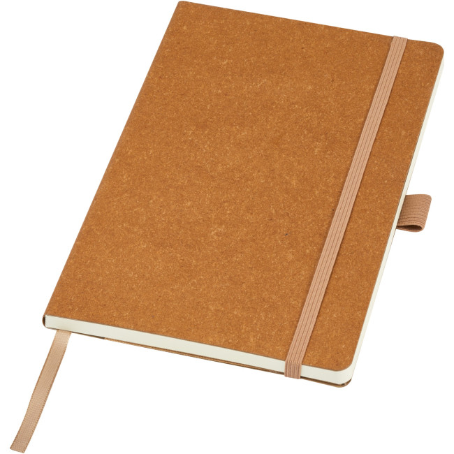 Custom Printed Kilau Recycled Leather Notebook