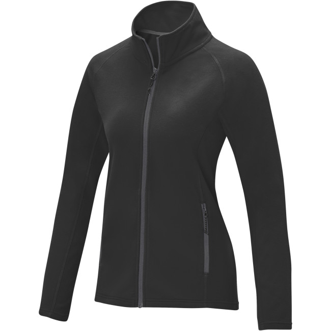 Custom Printed Zelus Women's Fleece Jacket - Image 1