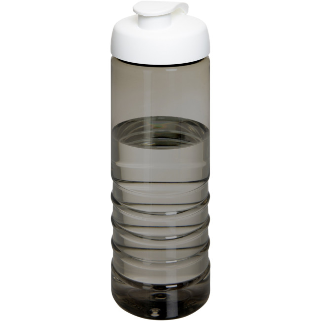 Custom Printed H2O Active Eco Treble Flip Lid Sport Bottle 750ml - Image 1