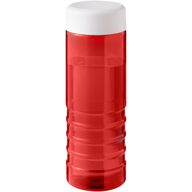 Custom Printed H2O Active Eco Treble Screw Cap Water Bottle 750ml - Image 1