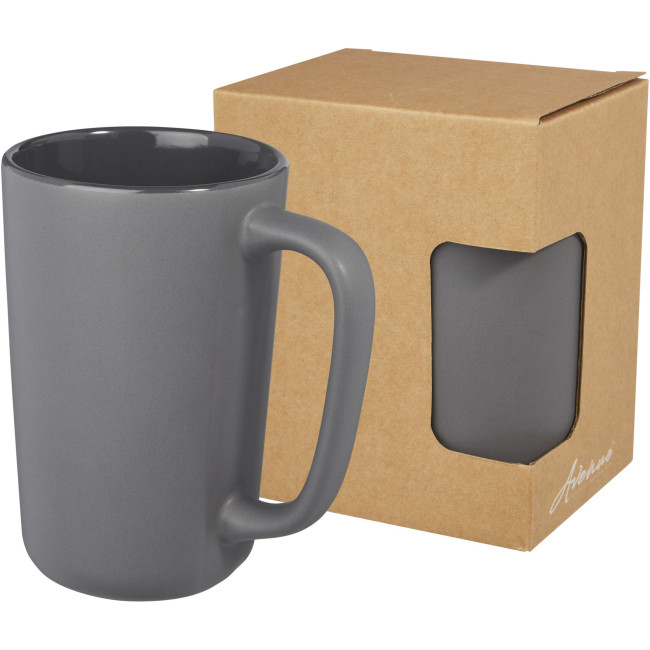 Custom Printed Perk Ceramic Mug 480ml - Image 5