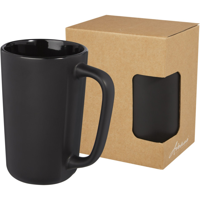 Custom Printed Perk Ceramic Mug 480ml - Image 6