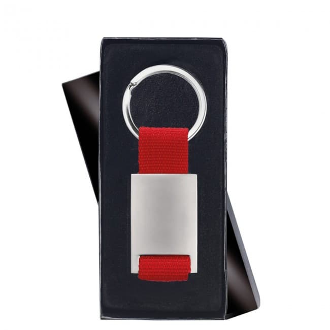 Custom Printed Metal rectangular keyring - Image 5