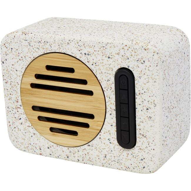 Custom Printed Terrazzo 5W Bluetooth  Speaker