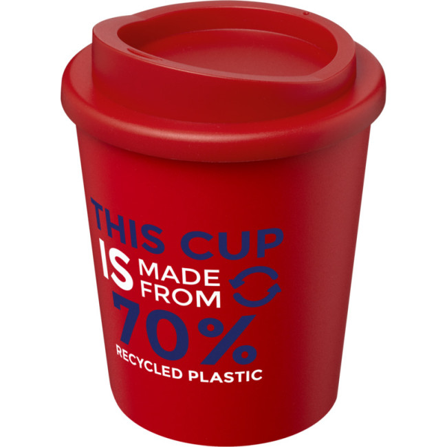 Custom Printed Americano Espresso Eco Recycled Tumbler 250ml - Image 2