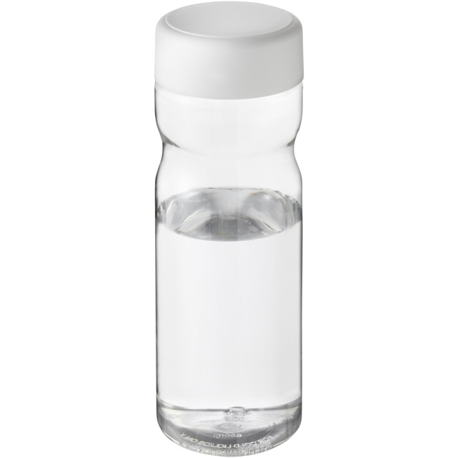 Custom Printed H2O Active  Base Tritan Screw Cap Water Bottle 650ml - Image 10