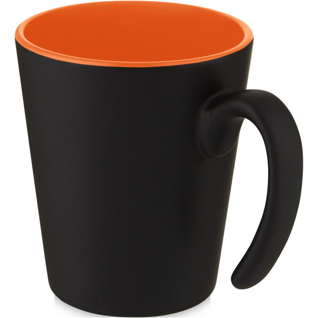 Custom Printed Oli Ceramic Mug With Handle 360ml - Image 5